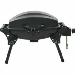 VidaXL Barbecue à Gaz Portatif Avec Zone De Cuisson Noir - Noir -France Barbecue Soldes Boutique 10998403 4