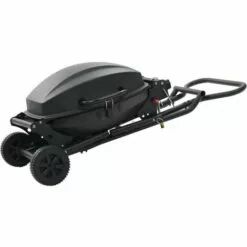 VidaXL Barbecue Au Gaz Portatif Avec Zone De Cuisson Noir - Noir -France Barbecue Soldes Boutique 11121886 4