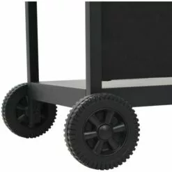 VidaXL Barbecue Au Gaz Avec 6 Zones De Cuisson Acier Noir - Noir -France Barbecue Soldes Boutique 11121888 5