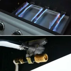 ALICE'S GARDEN Barbecue Gaz - Athos - Barbecue 4 Brûleurs Dont 1 Feu Latéral Noir. Grilles En Fonte - Noir 11 ALICE'S GARDEN Barbecue Gaz - Athos - Barbecue 4 Brûleurs Dont 1 Feu Latéral Noir. Grilles En Fonte - Noir -France Barbecue Soldes Boutique 11485457 5