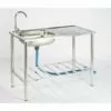AUTRES Évier De Camping En Inox Avec Robinet Et Tuyau D'évacuation, 100 X 50,5 X 106 Cm 2 AUTRES Évier De Camping En Inox Avec Robinet Et Tuyau D'évacuation, 100 X 50,5 X 106 Cm -France Barbecue Soldes Boutique 11700572 1