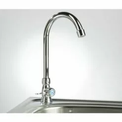 AUTRES Évier De Camping En Inox Avec Robinet Et Tuyau D'évacuation, 100 X 50,5 X 106 Cm -France Barbecue Soldes Boutique 11700572 5