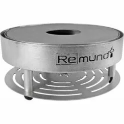 REMUNDI Barbecue Brasero De Table En Acier Pirus Gris - Gris