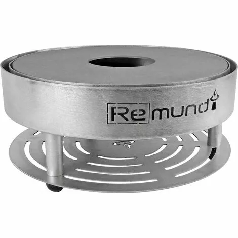 REMUNDI Barbecue Brasero De Table En Acier Pirus Gris - Gris -France Barbecue Soldes Boutique 11740152 1