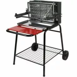 SOMAGIC - Barbecue Au Charbon De Bois à Foyer Vertical RAYMOND - Noir