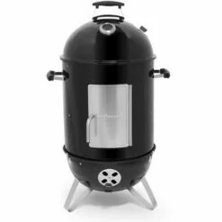 Fumoir à Charbon 39cm Noir - 223.9839.000 - Barbecook - Noir
