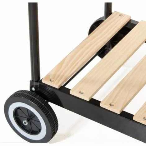 CAESAROO Barbecue à Charbon De Bois En Acier Avec Chariot à 2 étagères | Acier 4 CAESAROO Barbecue à Charbon De Bois En Acier Avec Chariot à 2 étagères | Acier – Image 2