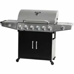 HABITAT ET JARDIN Barbecue Gaz "Party 7" - 7 Brûleurs Dont 1 Latéral - 20.9 KW