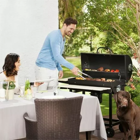 Oneconcept GQ5-Beefbutler Smoker Grill Charbon De Bois 5 Oneconcept GQ5-Beefbutler Smoker Grill Charbon De Bois – Image 3