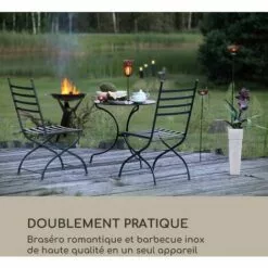 Blumfeldt Caruso Braséro De Jardin Basculant Ø58 Cm Barbecue Inox Ø55 Cm 8 Blumfeldt Caruso Braséro De Jardin Basculant Ø58 Cm Barbecue Inox Ø55 Cm -France Barbecue Soldes Boutique 12991710 2