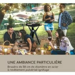 Blumfeldt Caruso Braséro De Jardin Basculant Ø58 Cm Barbecue Inox Ø55 Cm 9 Blumfeldt Caruso Braséro De Jardin Basculant Ø58 Cm Barbecue Inox Ø55 Cm -France Barbecue Soldes Boutique 12991710 3