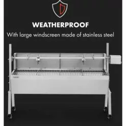 Klarstein Sauenland Pro Barbecue Broche Pour Cochon De Lait 13W 4 Roulettes Inox 11 Klarstein Sauenland Pro Barbecue Broche Pour Cochon De Lait 13W 4 Roulettes Inox -France Barbecue Soldes Boutique 12991828 5