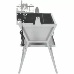 VidaXL Broche à Rôtir De Barbecue Fer Et Acier Inoxydable -France Barbecue Soldes Boutique 1324797 3