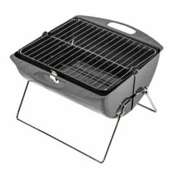 HOMEMAISON Barbecue Valisette Gris 35 X 41,5 X 25 Cm - Gris