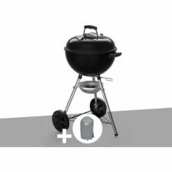 Barbecue à Charbon Weber Original Kettle E-4710 47 Cm + Housse