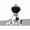 Barbecue à Charbon Weber Original Kettle E-4710 47 Cm + Housse + Kit Cheminée -France Barbecue Soldes Boutique 16769313 1