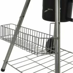 CONCEPT-USINE Barbecue Bois Ou Charbon Mobile Design à Couvercle HOUSTON - Noir -France Barbecue Soldes Boutique 173251 5