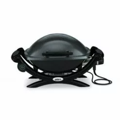 Barbecue électrique Weber Q 1400 Gris Anthracite Avec Stand - Anthracite -France Barbecue Soldes Boutique 18035331 5