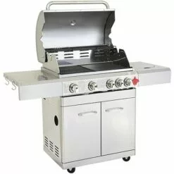Barbecue Gaz INOX 4 Brûleurs +1 Réchaud 17.5KW, Inclus Grill Et Plancha & Thermomètre,Puissance Totale 17.5KW + Housse, - PHÉNIX GREADEN - Inox 8 Barbecue Gaz INOX 4 Brûleurs +1 Réchaud 17.5KW, Inclus Grill Et Plancha & Thermomètre,Puissance Totale 17.5KW + Housse, - PHÉNIX GREADEN - Inox -France Barbecue Soldes Boutique 18048472 2