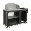 CampFeuer Armoire De Camping, Cuisine De Camping Avec Cadre En Aluminium -France Barbecue Soldes Boutique 18087012 1