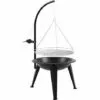 BBQ-Toro Gril Pivotant | Gril à Charbon De Bois | Ø 55 Cm | Pivotant Avec Grille -France Barbecue Soldes Boutique 18087251 1