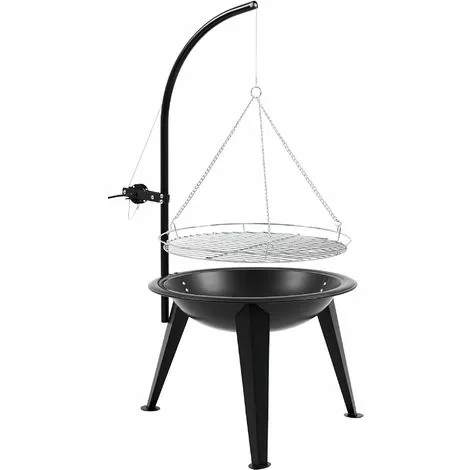 BBQ-Toro Gril Pivotant | Gril à Charbon De Bois | Ø 55 Cm | Pivotant Avec Grille 3 BBQ-Toro Gril Pivotant | Gril à Charbon De Bois | Ø 55 Cm | Pivotant Avec Grille