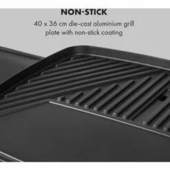 Klarstein Gatsby Grill électrique 2000W 4 Pieds Acier Inox -noir -France Barbecue Soldes Boutique 18135695 4
