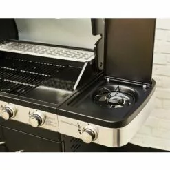 Barbecue Gaz 2 En 1 Fidgi - Grill Et Plancha - 3 Brûleurs - Thermomètre Capot - Puissance 11,5 Kw - Noir/Inox - Cook'In Garden -France Barbecue Soldes Boutique 18389907 5