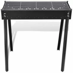 ASUPERMALL Support De Barbecue Au Charbon De Bois Carre 75x28 Cm -France Barbecue Soldes Boutique 18811773 4