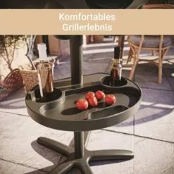 SUNTEC WELLNESS SUNTEC Barbecue Sur Pied Electrique BBQ-9479 [bonnet Détachable Avec Indication De La Température, Tableau Intégré, Plaque à Griller 46x35 Cm, Max. 2400 W] -France Barbecue Soldes Boutique 19322992 5