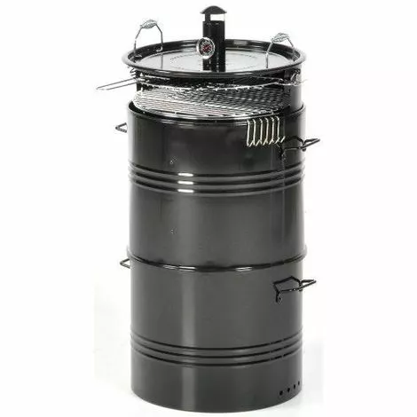 CAESAROO Barbecue Charbon De Bois Sunday En Acier Noir | Noir 3 CAESAROO Barbecue Charbon De Bois Sunday En Acier Noir | Noir