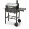 CAESAROO Barbecue Charbon De Bois Zack En Acier Noir Avec Four | Noir -France Barbecue Soldes Boutique 19404437 1