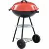 YOUTHUP Barbecue Portable XXL Au Charbon Avec Roues 44 Cm