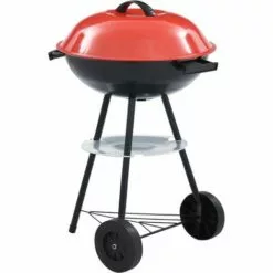 YOUTHUP Barbecue Portable XXL Au Charbon Avec Roues 44 Cm