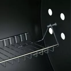 Relaxdays Grill à Charbon XXL, Chariot De Grill Avec Couvercle, Aération Réglable, Stable,HlP: 96,5 X 103 X64,5 Cm Noir