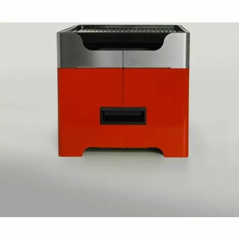 LINCAR S.R.L. Barbecue à Granulés Nomade Rouge Avec Plaque émaillée Lisse 5 LINCAR S.R.L. Barbecue à Granulés Nomade Rouge Avec Plaque émaillée Lisse – Image 3