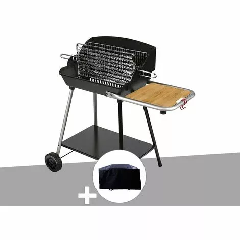 Barbecue Horizontal Et Vertical Excel Grill Somagic + Housse - Vert 3 Barbecue Horizontal Et Vertical Excel Grill Somagic + Housse - Vert