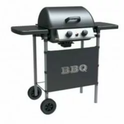 Barbecue Ferraboli 122x50 Gaz Avec Couvercle 2 Feux 78