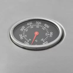 Hommoo Barbecue A Gaz 4 + 1 Zone De Cuisson Noir Et Argente HDV33121 -France Barbecue Soldes Boutique 25242845 3