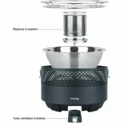 H.KOENIG RIO440 Barbecue à Charbon Portable -France Barbecue Soldes Boutique 25614516 3