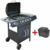 ASUPERMALL Barbecue A Gaz 4 + 1 Zone De Cuisson Noir 1 ASUPERMALL Barbecue A Gaz 4 + 1 Zone De Cuisson Noir -France Barbecue Soldes Boutique 25819338 1