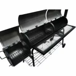 TRUE DEAL Barbecue à Fumoir Nevada XL Noir -France Barbecue Soldes Boutique 26307036 3