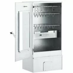 TRUE DEAL Fumoir De Four à BBQ Avec 1 Kg De Copeaux De Bois 44,5x29x83 Cm -France Barbecue Soldes Boutique 26368063 3