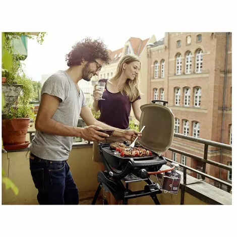 Barbecue WEBER - à Gaz - Q1000 - Noir 5 Barbecue WEBER - à Gaz - Q1000 - Noir – Image 3