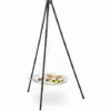 Relaxdays Barbecue Pivotant Avec Chaine De Traction, En Acier, Grillage De 52cm, Réglable En Hauteur, Trépied HxD:151 -France Barbecue Soldes Boutique 27420965 1
