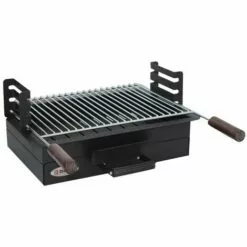 OUTILS ET NATURE Barbecue Charbon De Bois A Poser Ou Encastrer N°15