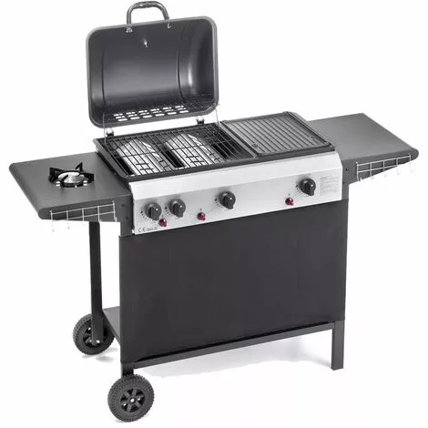 Barbecue Ompagrill Eco Gas 4080 Double Multy Cooking System - - 3 Barbecue Ompagrill Eco Gas 4080 Double Multy Cooking System - -