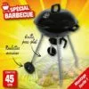 OUTIROR Barbecue Type Cloche Avec Couvercle Sur Pied, Diamètre 45cm -France Barbecue Soldes Boutique 28829381 1