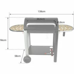 SOMAGIC - Barbecue Au Charbon De Bois VULCANO 3000 - Noir -France Barbecue Soldes Boutique 28910855 4