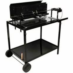 SOMAGIC - Rôtissoire à Bois Et à Charbon De Bois ROTISSOIRE PRO - Noir -France Barbecue Soldes Boutique 28910863 3